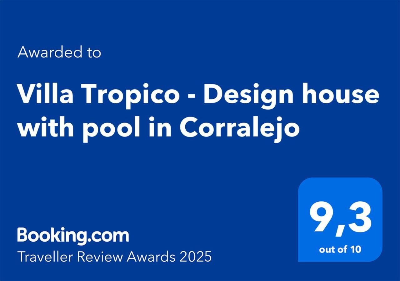 Villa Tropico - Design House With Pool In Corralejo Exteriér fotografie